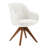 Brister 23" Blue Fabric And Natural Swivel Accent Arm Chair-2135937666-2015706284