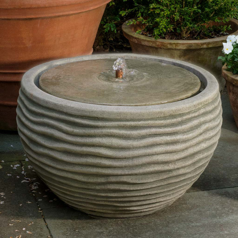 Nami Fountain, Large, 12.75" H x 17" W x 19.5" D
