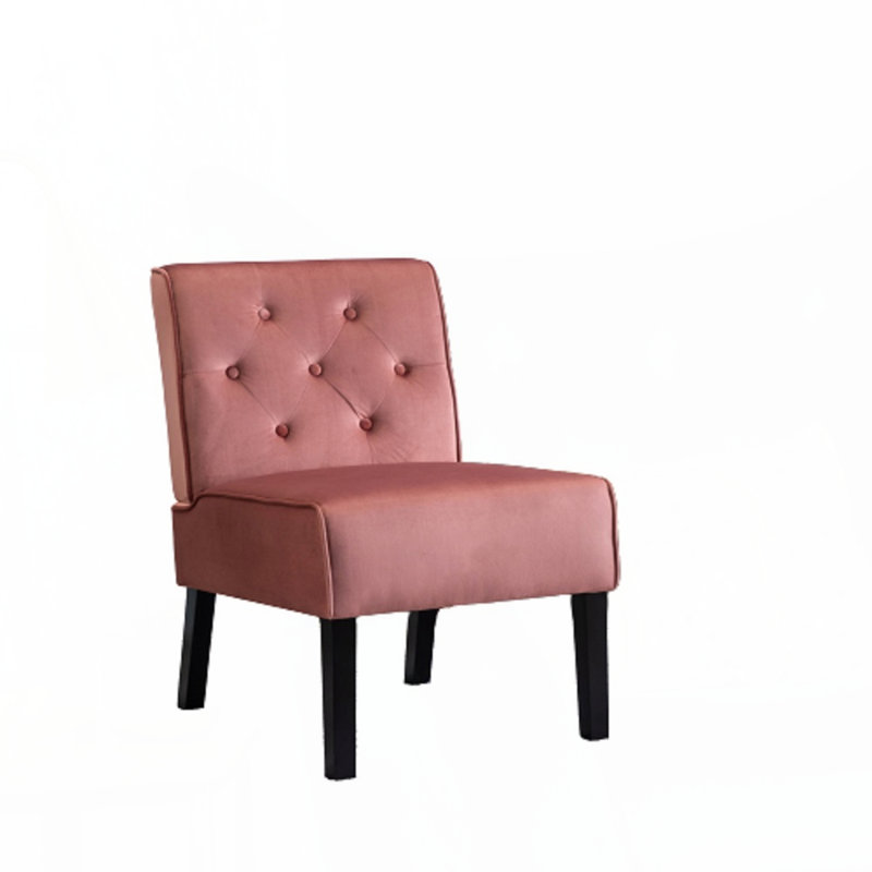 Fauteuil d'appoint 53 po 2 pièces Reese, Rose
