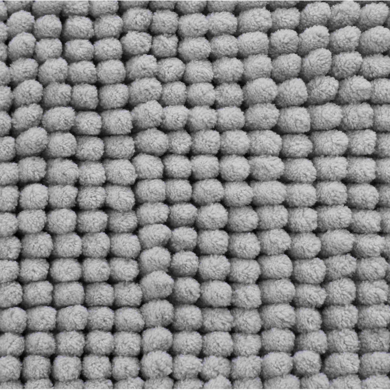 Bobble Bath Mat, Silver