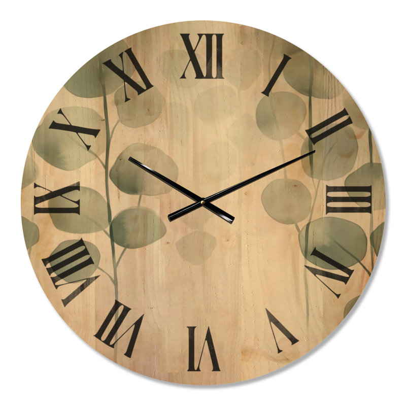 Horloge murale Greenery, Large