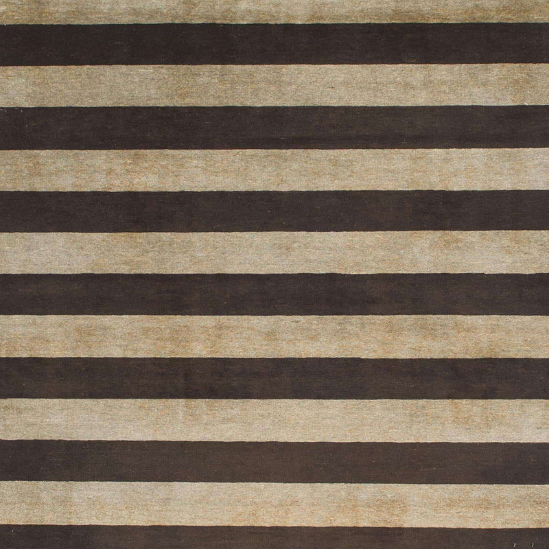 Wool Abstract Indoor Rug, Square 3'