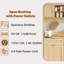 Garde-manger 71 po avec poubelle basculante (2 x 13 gal) et station de charge