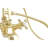 British Telephone Deck Mount Tub Faucet (P0341) by Strom Living-98128286