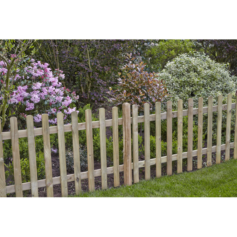 35.43cm H x 72.05cm W Wood Yard/Privacy Fence with 1 Panel(s) Included