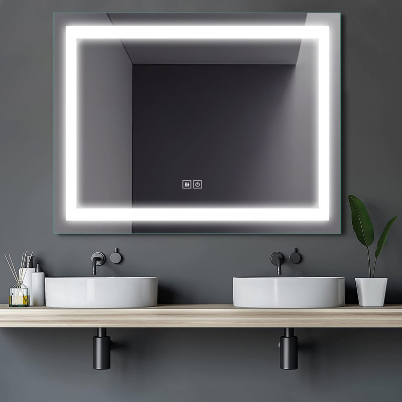 Julye Flat Wall Mirror, 40" x 32"