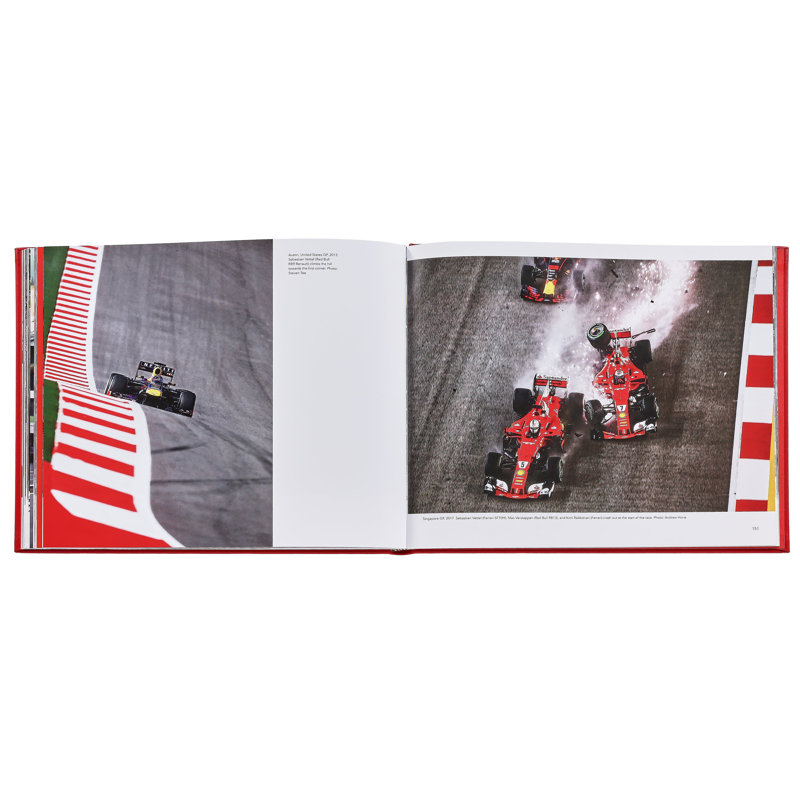 F1 Heroes Leather Bound Book