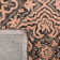 Tapis noir / rouge Rubalcava