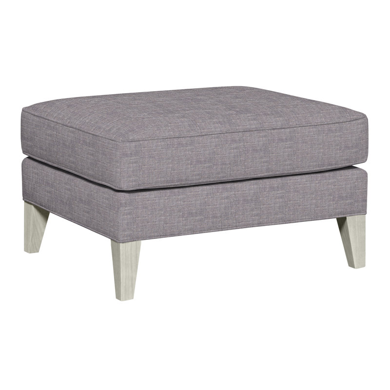 Burlingame Upholstered Ottoman, Nomad Slate Crypton® Chenille, Navajo