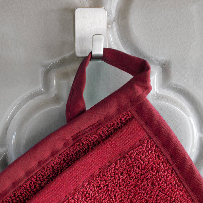 RITZ Cotton Potholder Set, Red