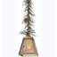 Luminaire suspendu géométrique 1 lumière Winter Pine