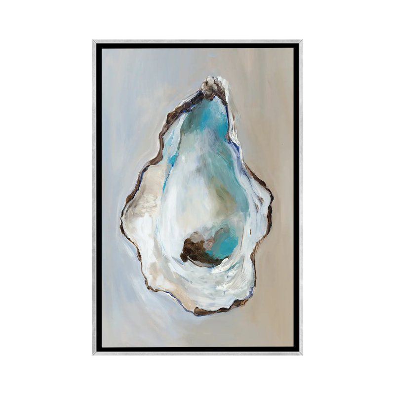 Nautical Whispers I - impression d'art mural , Argent argent, Impression encadrée sans passe-partout, H 26 po x l 18 po