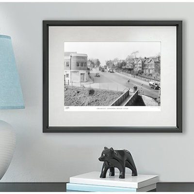 Swanley, London Road C1950 by Francis Frith - Single Picture Frame Print