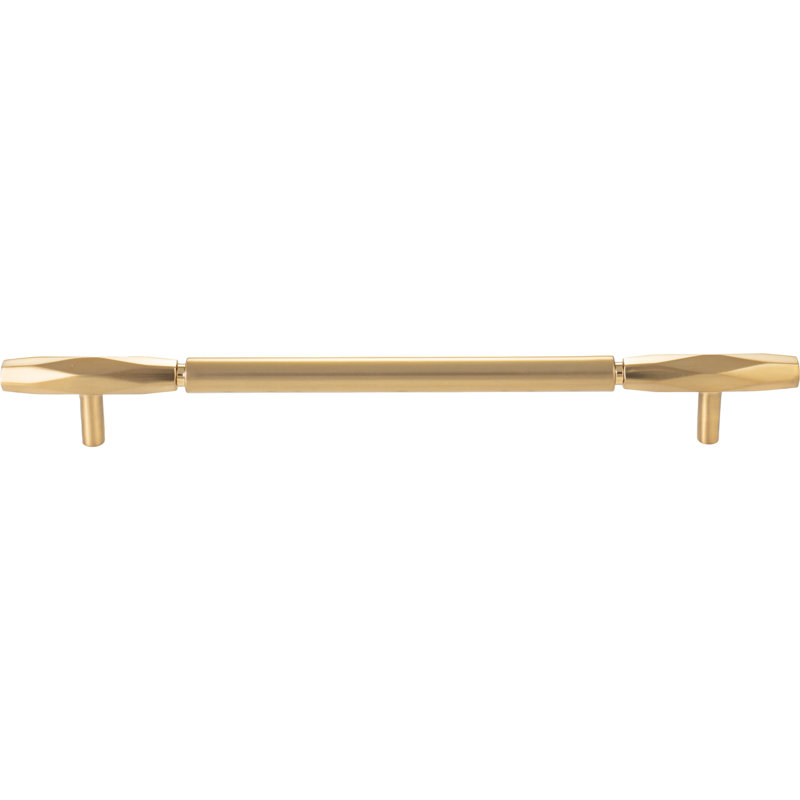 Kingsmill 6 5/16" Center to Center Bar Pull, Honey Bronze, 8 13/16" Center to Center