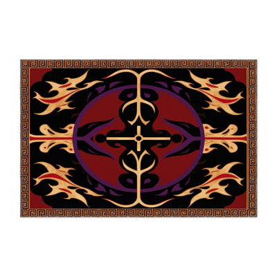 Luminous Fleur Indoor And Outdoor Area Rug