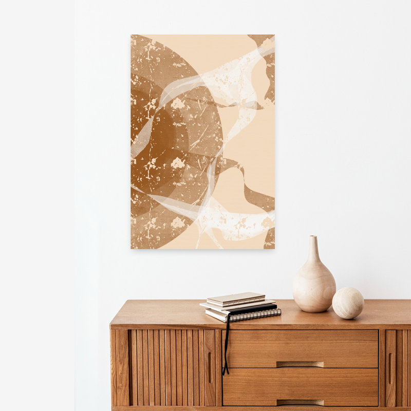 Art contemporain, art contemporain abstrait, H 24 po x l 16 po