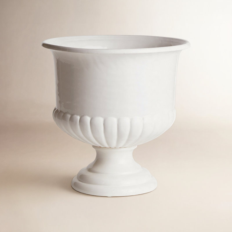 Mirabelle Ceramic Decorative Bowl, 15" H x 11" W x 11" D