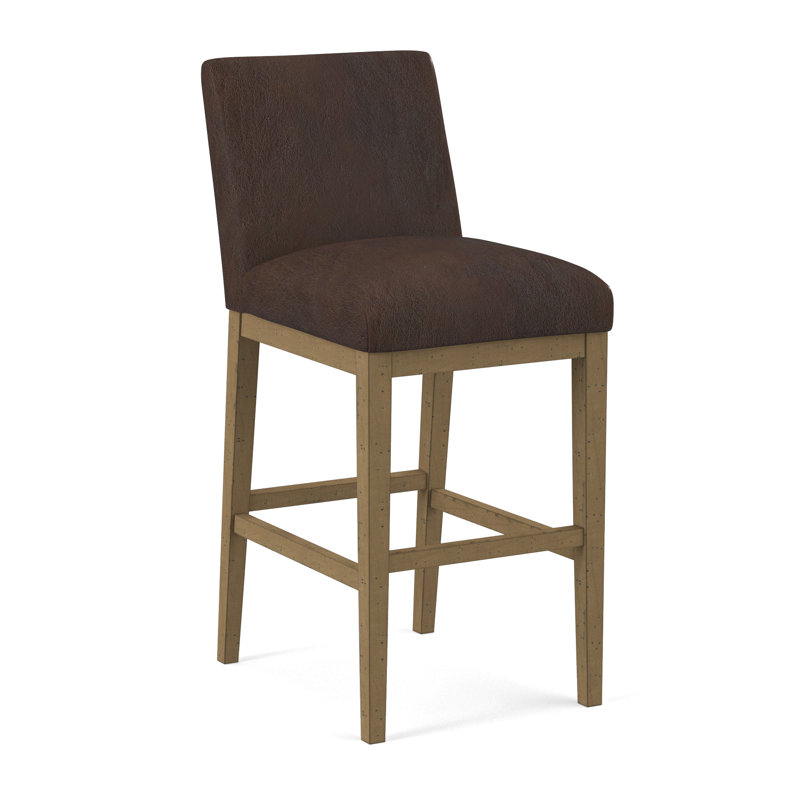 Upholstered Stool, Applause Choco Suisse, Espresso