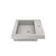 Trough Handmade Rectangular Drop-In Bathroom Sink