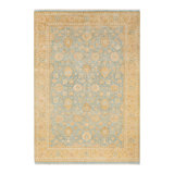Classic One-of-a-Kind 6' 1" X 8' 10" Hand Knotted Area Rug