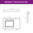 36'' Quartz Single Bathroom Vanity Top with Sink