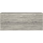Meuble télé avec une finition en bois flotté gris et deux tiroirs, fabrication en bois d'ingénierie, aspect rustique vieilli, utilisation durable, forme polyvalente, largeur de produit de 59 po avec abat-jour, tiroirs