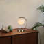 Lampe de table d'appoint à 1 lumière pour table de chevet brossée Bress