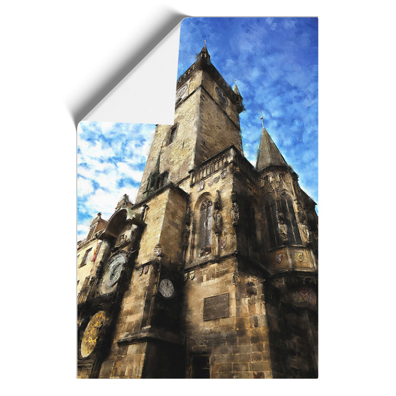 Old Town Hall In Prague - No Frame Print, 42cm H x 30cm W x 0.1cm D