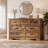 Rustic 7 Drawer Dresser-2019309327