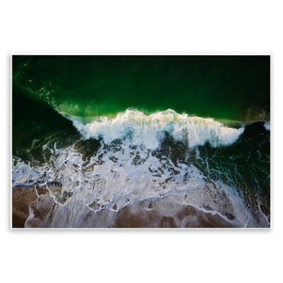 «Deep Green Wave Splash» par Rick Berk