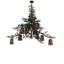 Lustre géométrique à 12 lumières Dyana
