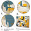 Impression sur toile abstraite, expression carrée-804125933-804125946