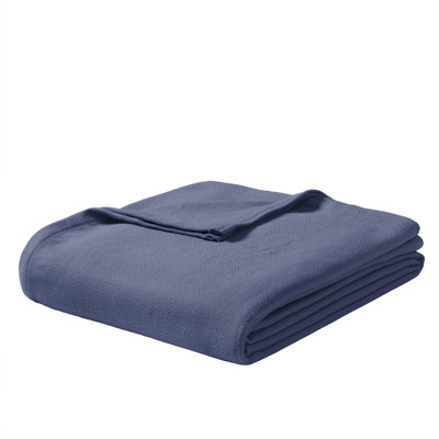 Rayon From Navy Bamboo Cotton Lightweight King Blanket