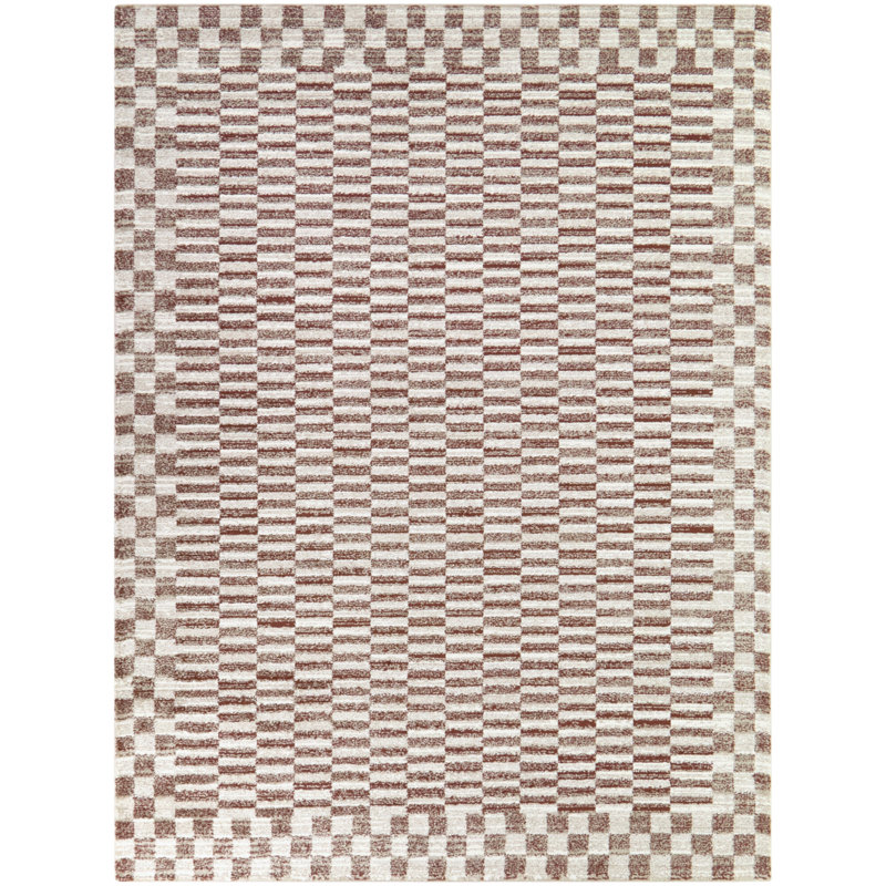 Tapis à carreaux Bakker, 7 pi 10 po x 10 pi