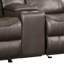 Causeuse en cuir Lydia Aire Motion avec port USB et console Lydia