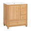 Meuble-lavabo avec lavabo en céramique 30 po Jarrod-125489887-125489886