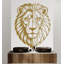 Adhésif décoratif lion à motif géométrique lion, art mural lion, autocollant, amoureux des lions, décorations murales pour salle de bain, autocollants 243DRE-1797772107-1797772103