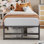 Kiliam 14‘’ Heavy Duty Steel Bed Frame，No Box Spring Needed，Twin/Queen/Full/King Size