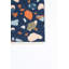 Tapis bleu marine tissé à plat à la main Jem Terri-45257175