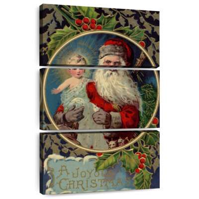 Lelend Santa And Jesus