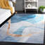 Tapis bleu / doré Bennita 836-1581378808