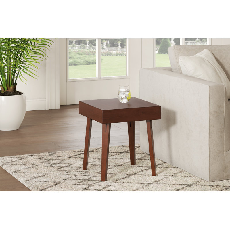 Stakmore Folding Occasional Table, Fruitwood, Fruitwood