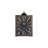 Large Rectangular Metal Accent Wall Clock