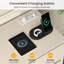 Commode 6 tiroirs 47 po de large avec 2 prises CA, 1 port USB et 1 station de charge de type C-2053825975