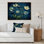 «Blossoming Buttercup Flowers» - impression rétro