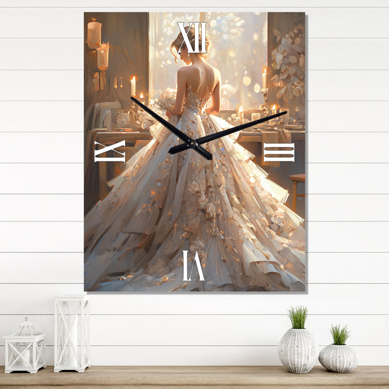 Horloge murale impressionniste, Grand
