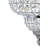 Wabasso 1 - Light Chrome/Clear Pendant