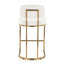 Ensemble de tabourets de bar contemporains à hauteur fixe avec style glam-1627445742