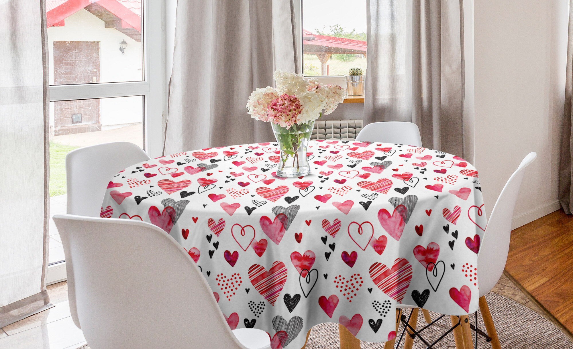 Valentine tablecloth deals