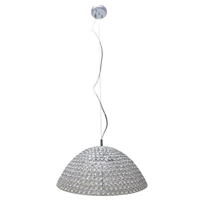 Labros 1 - Light Silver Single Pendant